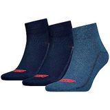 Levi's - Unisex Quarter - Onderbroeken - Denim - 3-pack