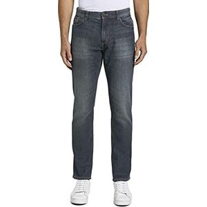 Tom Tailor heren jeans Marvin Straight, 10281 - Mid Stone Wash Denim, 38W / 36L