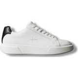 Calvin Klein - Witte Leren Dames Sneaker