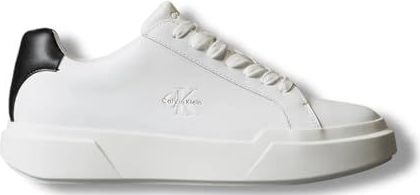 Calvin Klein - Witte Leren Dames Sneaker