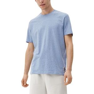 Q/S by s.Oliver T-shirt voor heren, korte mouwen, blauw, maat XXL, blauw, XXL