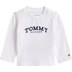 TOMMY HILFIGER Shirt  zwart / wit
