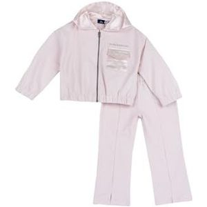 Chicco Trainingspak van lichtgewicht sweatshirt: sweatshirt met ritssluiting en capuchon, broek, Lichtroze, 9 Maanden