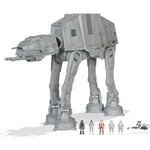 Star Wars Micro Galaxy Squadron feature véhicule avec figurines Assault Class AT-AT 24 cm