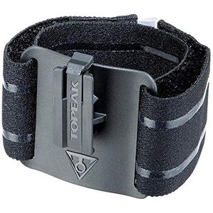 Topeak Ridecase smartphone-armband, volwassenen, uniseks, zwart, 17-45 cm polsomvang