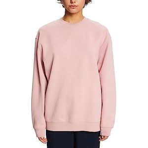 ESPRIT Sweatshirt van katoenmix, Old pink., XXS