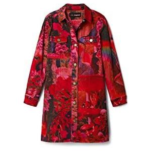 Desigual Girl's Vest_Alonso 3006 Bordeaux Dress, India, 13/14