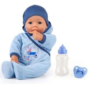 Bayer Design 94683AA Hello Baby Boy Babypop met functie en accessoires