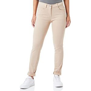 TOM TAILOR Dames alexa slim broek 1021692, 26353 - Messy Beige, 32W / 32L