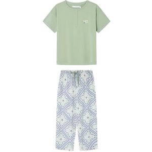 Women'secret 3599160 damespyjama, kaki, XS, Khaki (stad), XS