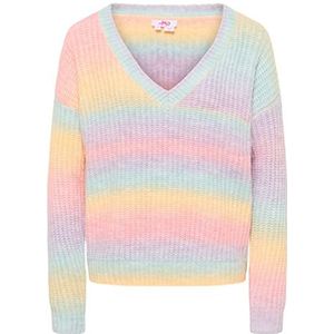 Sookie Dames gebreide trui 12425240-SO01, regenboog meerkleurig, XS/S, Regenboog meerkleurig, XS/S