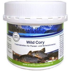 Wildlife Wild Cory natuurlijke voedertabletten voor pantser- en eeltwels, 150 g