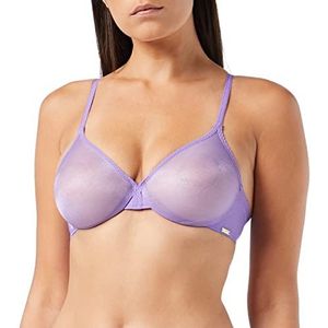 Gossard Glossies Sheer voorgevormde beha voor dames, Violet, 80C