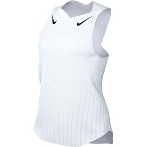 Nike Dames W Nk Arswft Dfadv Singlet, wit/zwart, FN2504-100, XL