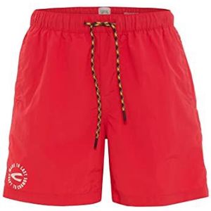 camel active Heren 490145/1F25 boardshorts, Berry Red, XXL, bessenrood, XXL