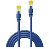 LINDY Netwerkkabel Cat.7 S/FTP, cuvier, LSOH, 600 MHz, blauw, 10 m