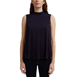 ESPRIT Collection Damesblouse, 400/marineblauw, 34