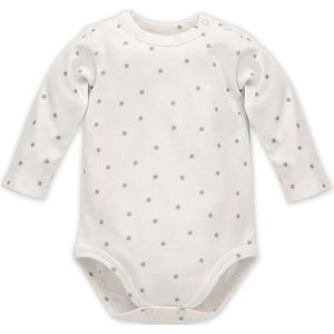 Pinokio Bodysuit met lange mouwen Hello, 100% katoen, uniseks 50-68 (86), Ecru Hello Sun, 86 cm