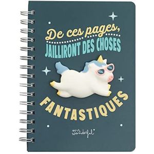 Eenhoorn-notitieboekje – van deze pagina's zullen fantastische dingen eruit springen