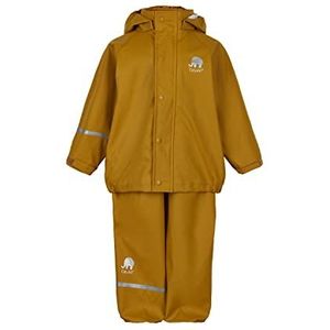 CELAVI Unisex kinderen Basic PU regenjas set regenjas, Buckthorn Brown, 150, bruin, 150