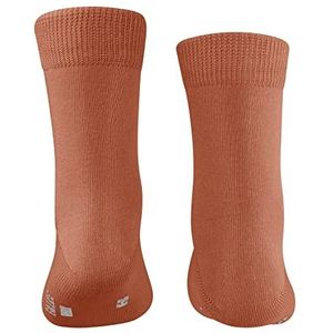 FALKE Unisex Kinder Family duurzaam katoen versterkte kindersokken zonder patroon ademend effen milieuvriendelijk 1 paar sokken, beige (terracotta 5770), 19-22