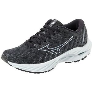 Mizuno Wave Inspire 19 Hardlopen voor dames, Black Silverstar Scherm, 36.5 EU