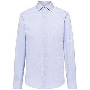 Hackett London Stretch Texture STR Businesshemd voor heren, meerkleurig (blauw/wit 5ar), XL/fabrikant maat: 165