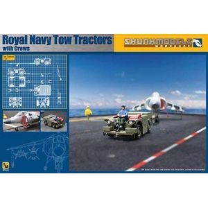 Skunkmodel Workshop SW-48017 - modelbouwset Royal Navy Tow Tractors met Crews