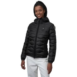 Blauer Korte jas, gevoerd, verenjas voor dames, 999 Zwart, XL