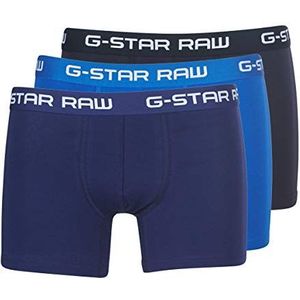 G-STAR RAW Classic Trunk Clr 3 Pack shorts, meerkleurig (Lt Nassau Blue/Imperial B 8528), M (3 stuks) heren