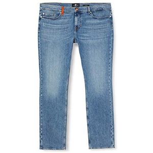 7 For All Mankind Ronnie Jeans voor heren, lichtblauw, 28