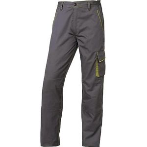 Delta plus - Panostyle broek polyester katoen grijs/groen maat XXXL