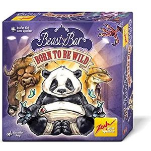 Zoch 601105143 - Beasty Bar Born to be Wild - Het karaktervolle kaartspel met XXL-kaarten in nieuw doosformaat, vanaf 8 jaar