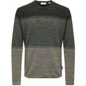 ONLY&SONS - ONSFELIX REG 12 CREW KNIT NOOS - Heren - Gebreide truien