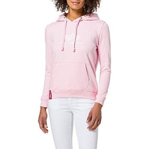 Alpha Industries New Basic Hoody Sweat met capuchon voor dames Pastel Pink