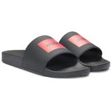 HUGO Heren Timein_slid_ph Slide, Black1, 7 UK, Zwart1, 41 EU