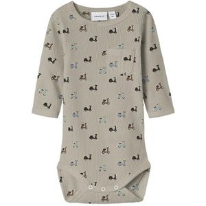 NAME IT Heren Nbmnooter Ls Body, Island Fossil, Numeric_80, Island Fossil, numeric_80