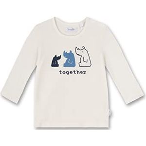 Sanetta Baby-jongens 902297 T-shirt, ivoor, 68, ivoor, 68 cm