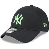 New Era New York Yankees MLB Neon Pack Black Neongreen 9Forty Adjustable Cap - One-Size