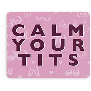 Grappige Muis Mat Kantoor Werk Mousepad Bureau Accessoires Computers Collega Collega Kalm Uw T* ts Joke Banter Voor Haar Voor Hem l MM323