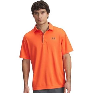 Under Armour Tech Polo - Vuur//Pitch Grijs - SM