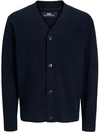 R.D.D. ROYAL DENIM DIVISION - RDDLARRY - Gebreid Vest - Nachtblauw