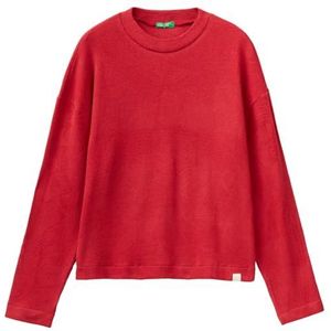 United Colors of Benetton Shirt G/C M/L 3Q413M04X Pyjama, rood 881, S dames, Rood 881, S