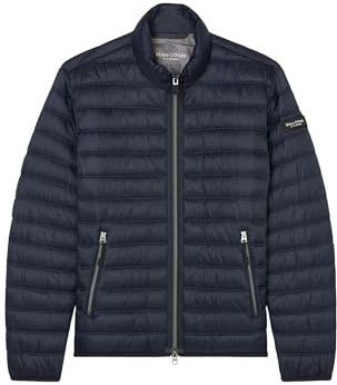 Tussenjas - Gewatteerde Jas - Effen - Normale Pasvorm