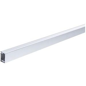 Paulmann 78405 LumiTiles LED Strip opbouwprofiel Top met Diffusor 2m alu geëloxeerd, satijn spatwaterbescherming aluminium badkamerverlichting