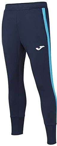 Joma Advance lange broek Navy Fluor Turquoise, 102233.342.2XL