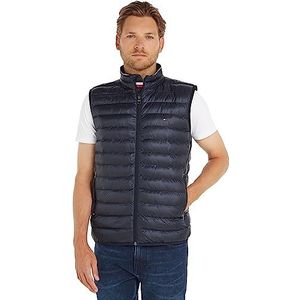 Tommy Hilfiger Packable Circular Vest Jacket voor heren, woestijn hemel, XXL