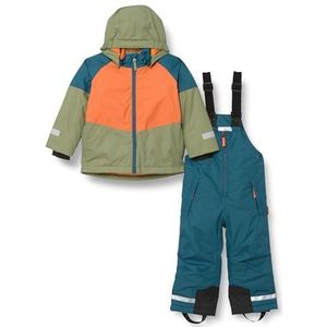 Playshoes Uniseks sneeuwset, winterbroek, sneeuwpak, petrol, 98 cm
