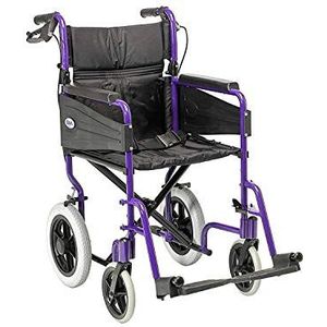 Days Escape Lite Aluminium rolstoel, lichtgewicht en opvouwbaar frame, rolstoel