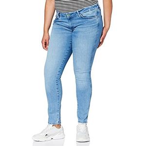 Pepe Jeans Pixie Stitch Jeans voor dames, 000denim, 24W / 32L